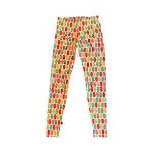 Zara Terez Girls Multicolor Gummy Bear Design Leggings NWOT Size L